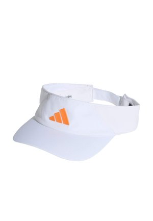 TENNIS VISOR - Gorra - white   pure orange