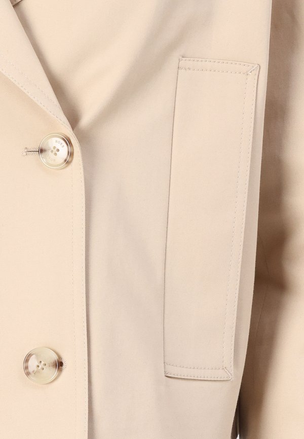 CROP TRENCH - Trenchcoat - open beige4