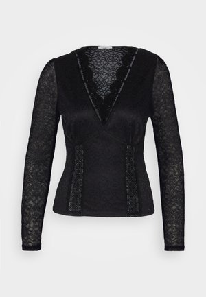 Morgan TOUK - Bluză cu mânecă lungă - noir