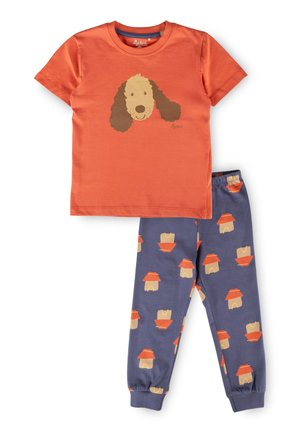 sigikid, SET - Pyjama - rot blau  lange hose
