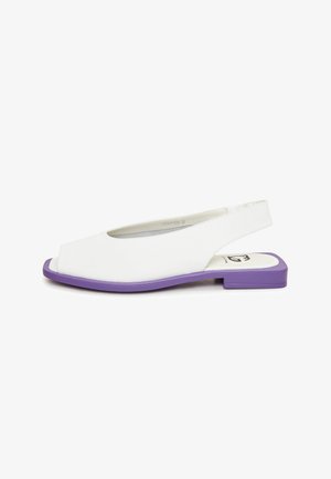 Cesare Gaspari, FLAT SOLE - Sandaler - white