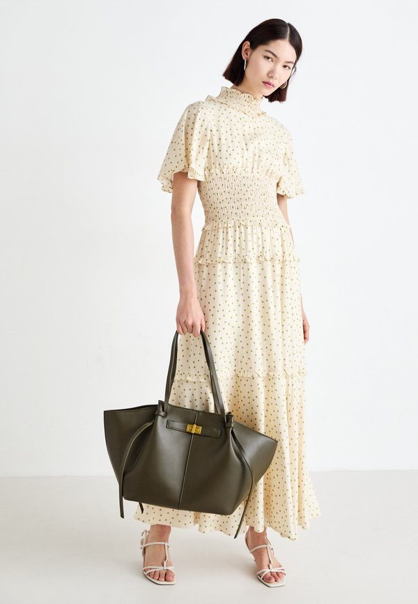 LONG STRAP BAG - Tote bag - deep taupe2