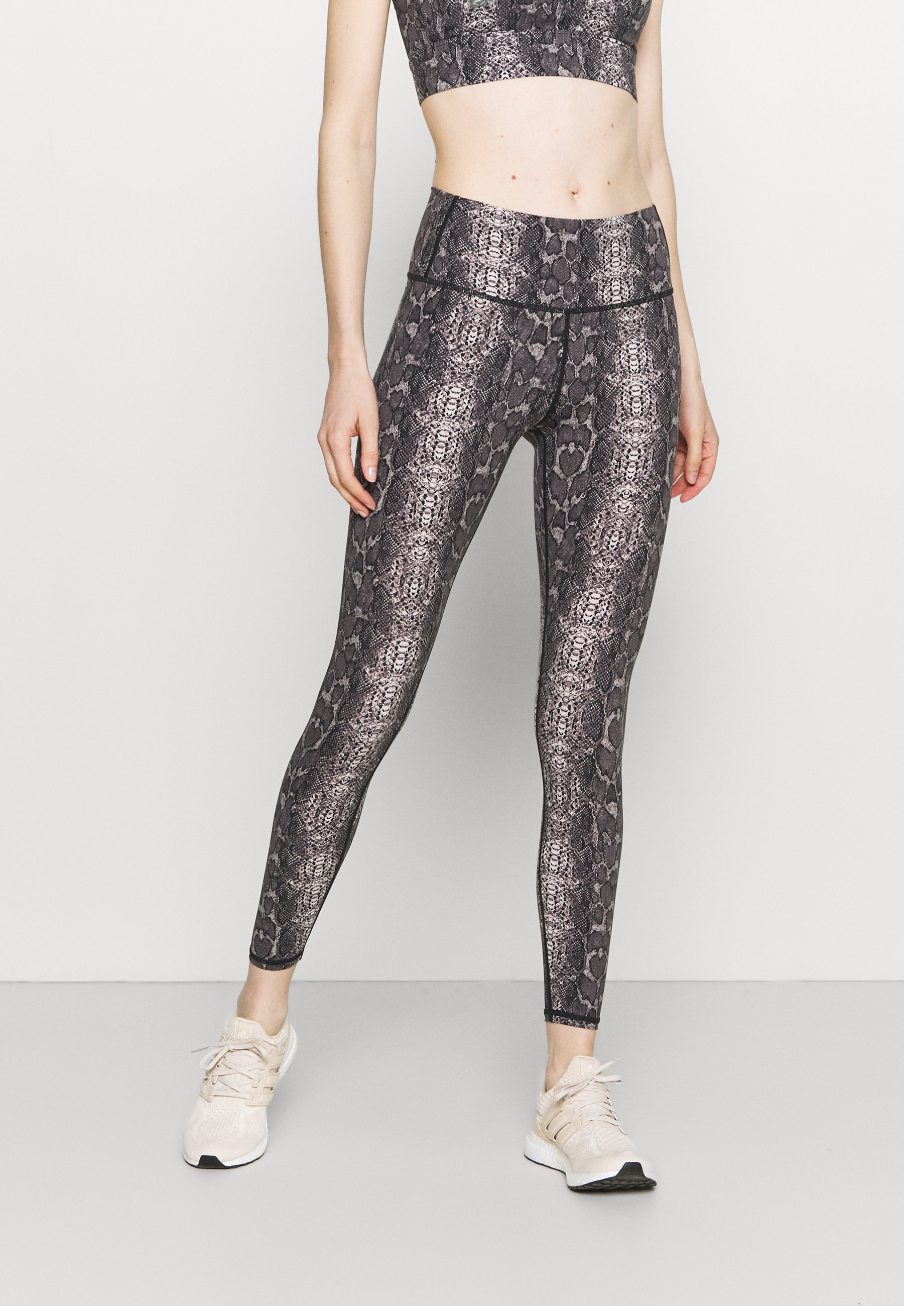 Varley LUNA LEGGING - Collant - blush/grigio scuro screziato - Zalando.it