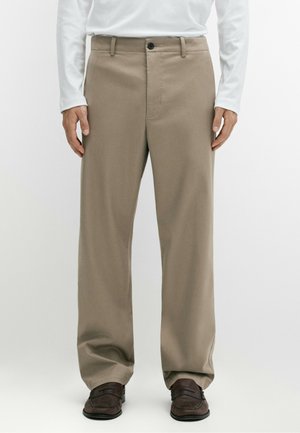 Massimo Dutti, Trousers - light brown