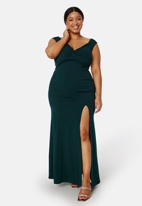 BELLE - Jerseyklänning - dark green