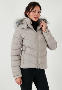 LELA REGULAR FIT - Zimska jakna - ecru