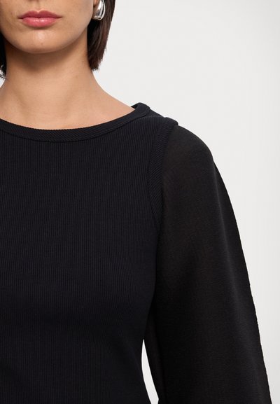 Nanushka YARAH - T-shirt à manches longues - black