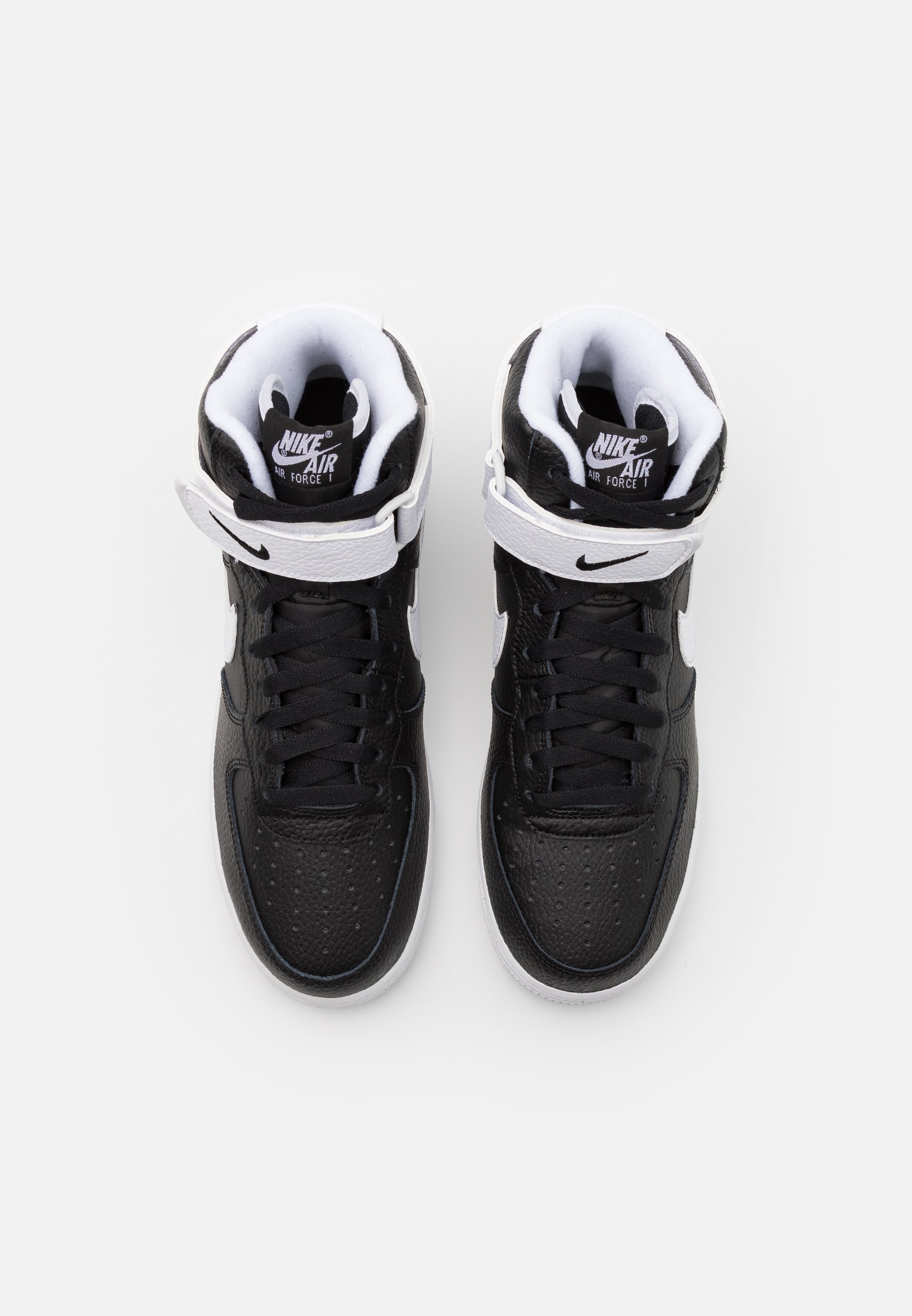 Nike Sportswear AIR FORCE 1 HIGH '07 - Sneaker high - black/white/schwarz -  Zalando.de