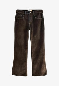 Unausgewählt, brown flocked
