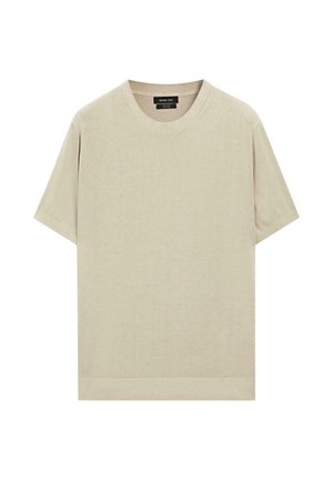 SHORT SLEEVE - T-shirt basique - beige