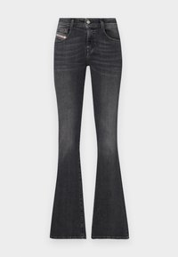 EBBEY - Jeans bootcut - black denim