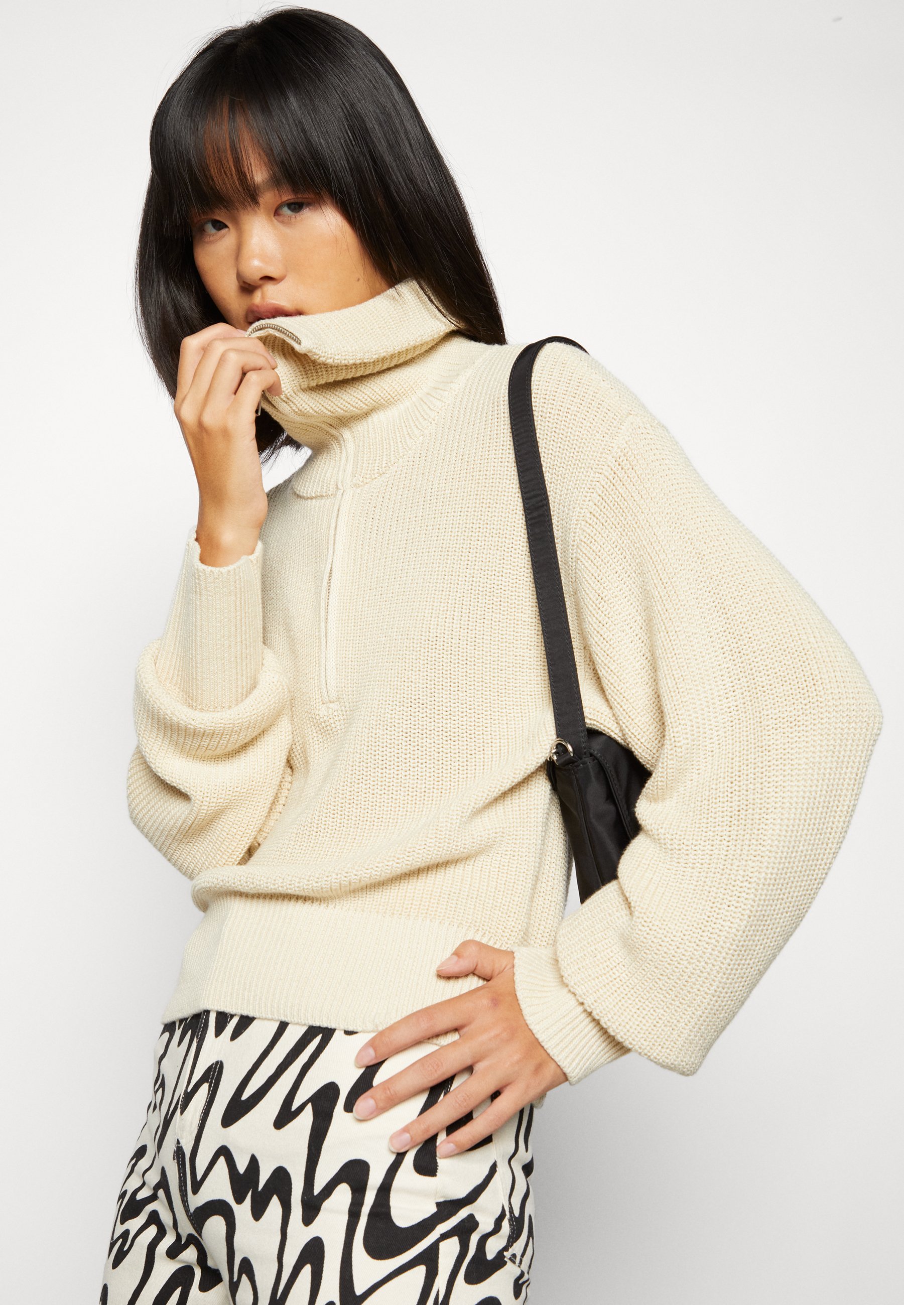 Monki Jumper - off white/beige - Zalando.de