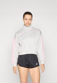 adidas Sportswear TIRO - Sweatjakke - grey one/true pink