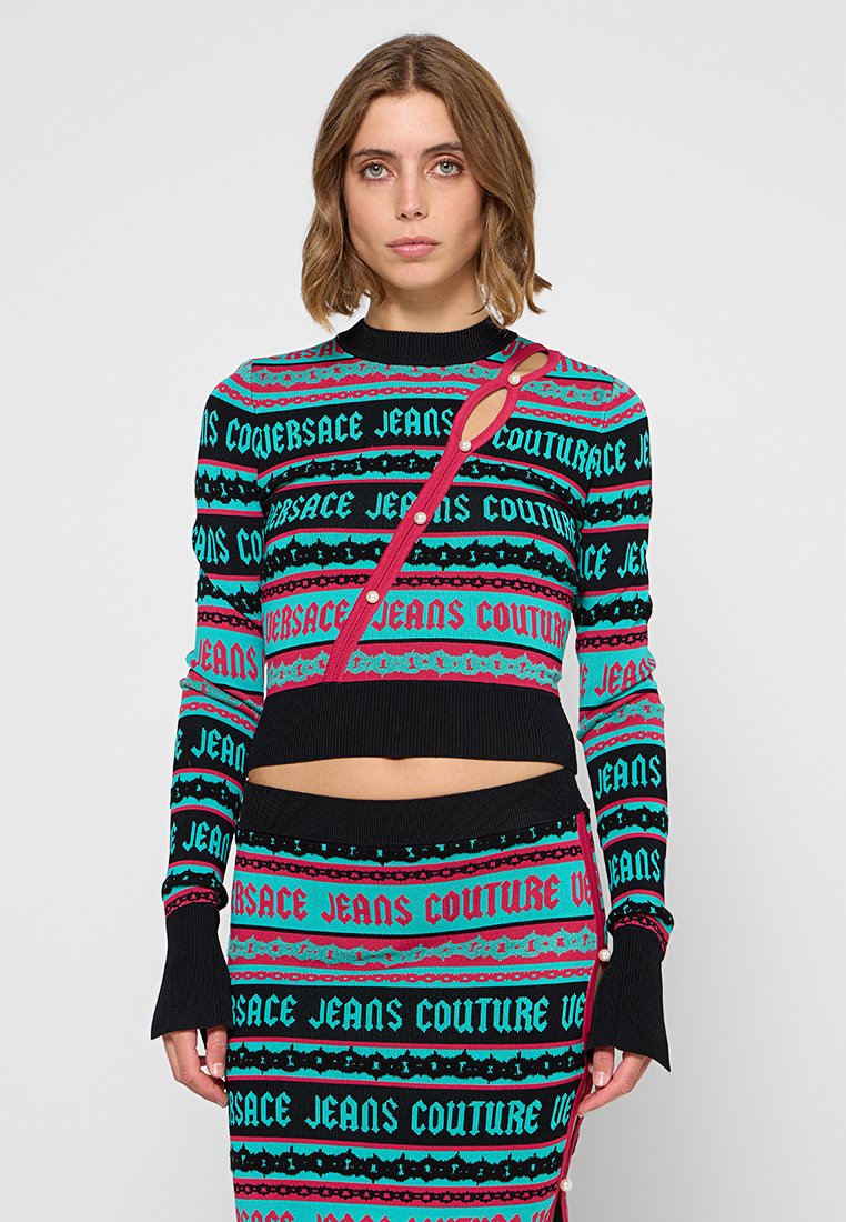 Versace Jeans Couture Trui turquoise