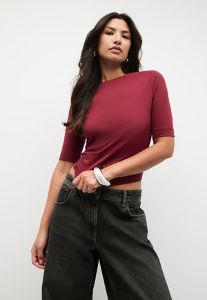 Next Lihtne T-särk - cranberry red