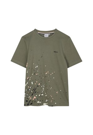 TEE MANCHES COURTES - T-shirt con stampa - tilleul