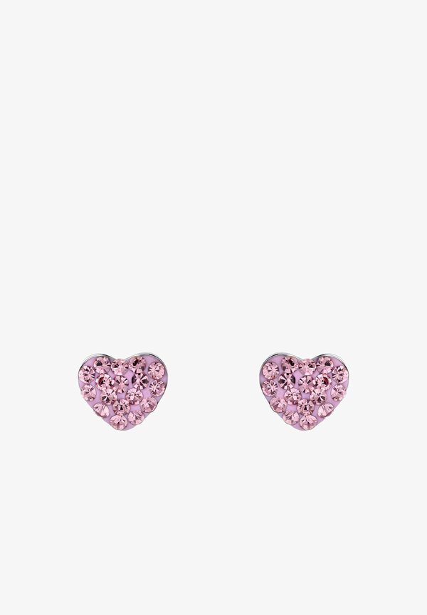 HERZEN – Ohrringe – silberfarben