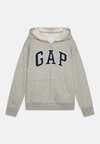 KIDS RELAXED GAP LOGO ZIP HOODIE - Sweat zippé - light heather grey