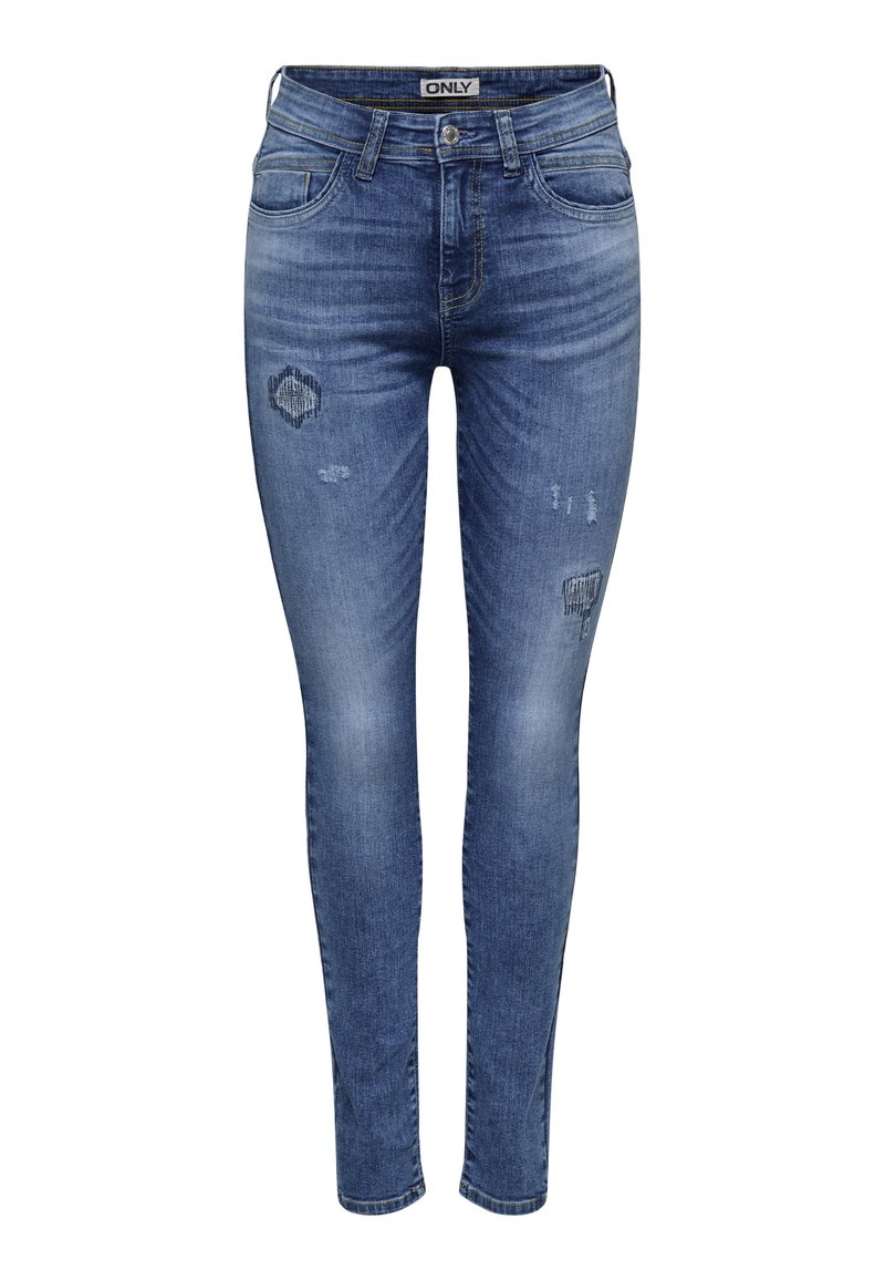 Only Jeans Skinny Fit blauw denim/bluedenim