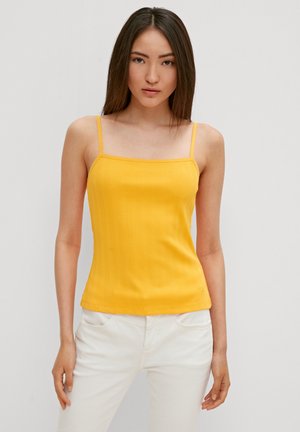 comma casual identity Top - bright mango