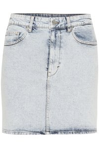 TILLIA SHORT SKIRT - Jeansskjørt - light blue washed