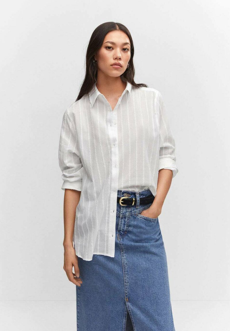 Mango KASHA Hemdbluse white/weiß Zalando.at