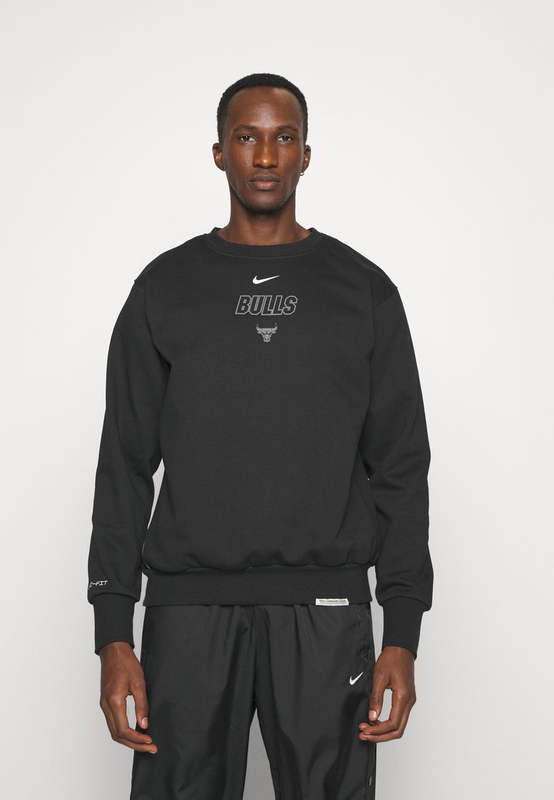Nike Performance NBA CHICAGO BULLS CREW Club Wear Black pale Ivory 