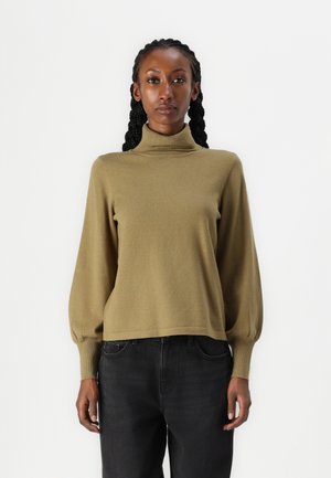VIAMANDA TURTLE NECK  - Pullover - gothic olive