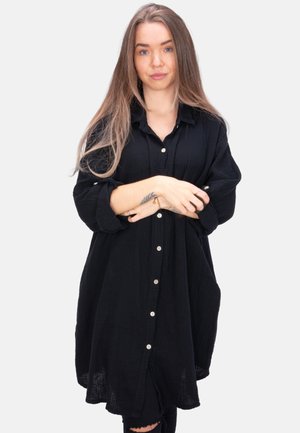 JESSY MUSSELIN OVERSIZED - Chemisier - schwarz