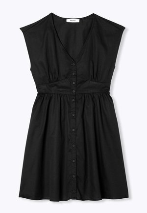 Promod, ROBE COURTE ET LÉGÈRE - Robe chemise - noir