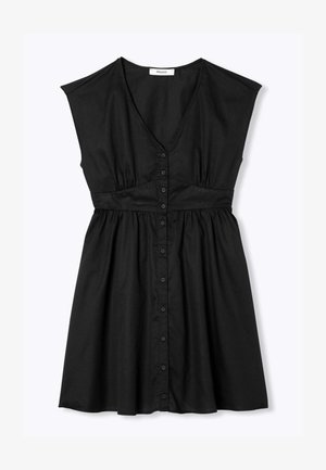 Promod, ROBE COURTE ET LÉGÈRE - Robe chemise - noir