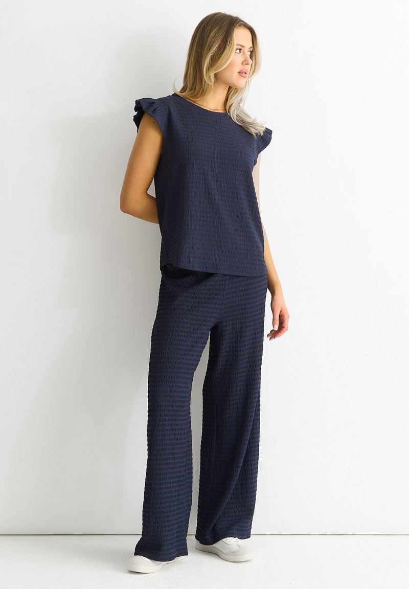 GINI LONDON - Blouse - dark blue, Enlarge