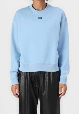 Mikina - rinsed denim