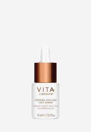 VITA LIBERATA TANNING ANTI-AGE FACE SERUM   - Self tan - -