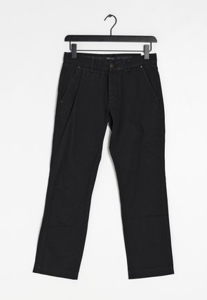 Selected Straight leg jeans - black