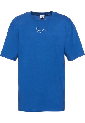 Karl Kani SMALL SIGNATURE - T-shirt med print - blue