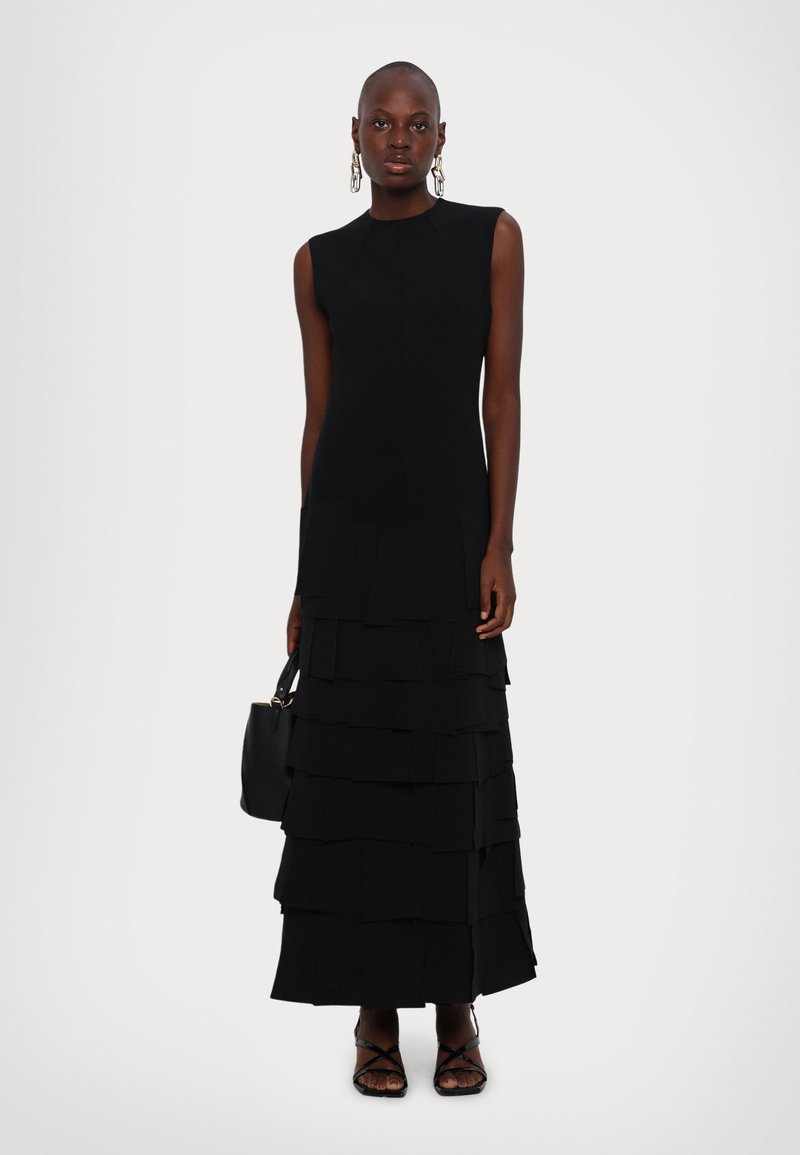 black low back mini dress Full Length Lip Choker Dress, Ivory by A.W.A.K.E. MODE.  Code Blue at the  Plaza