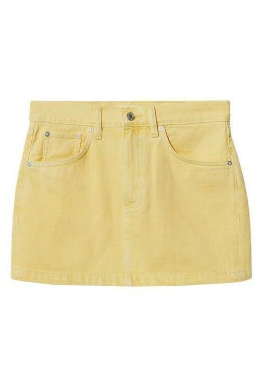 Damen Jeansröcke | Mango A-Linien-Rock jaune/gelb - YJ38668 Damen Jeansröcke | Mango A-Linien-Rock jaune/gelb - YJ38668