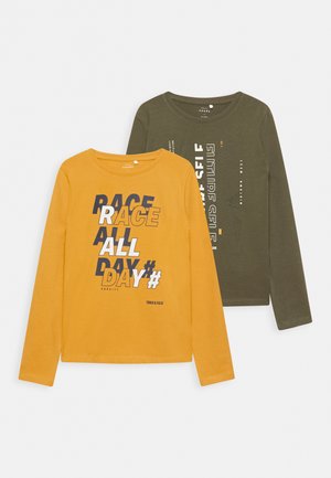 NKMJARMO 2PACK - Long sleeved top - amber goldpack beetle