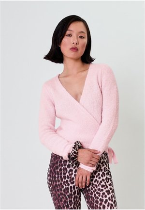 OH APRIL Kardigán - sugar pink