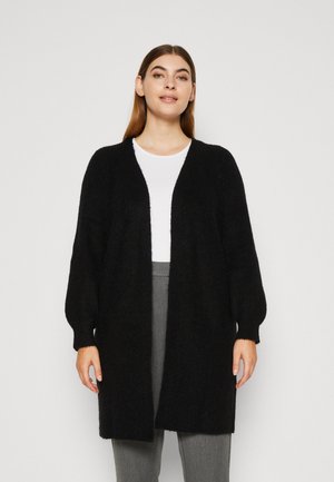 Cardigan Lungo Noisy May Donna - Giaccona In Poliestere Morbido Con Scollo A V, Vestibilità Rilassata - Foto 3