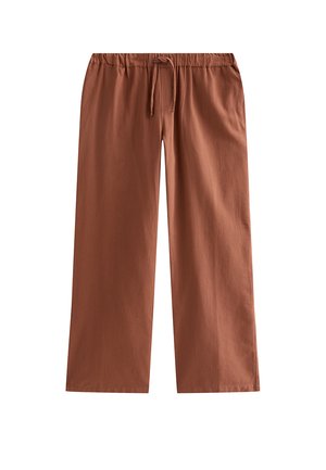 New Look, REGULAR HIGH WAISTED WIDE LEG - Bukser - rust