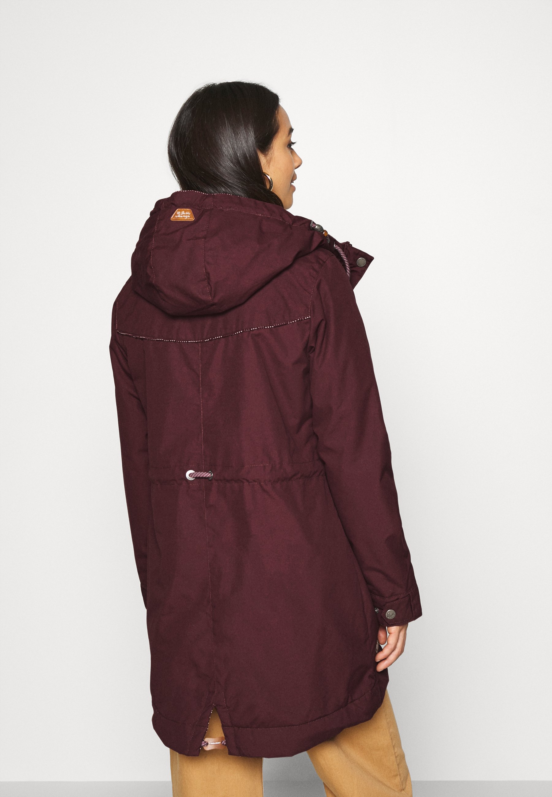 Ragwear CANNY - Winter coat - wine red 