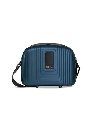 Wash bag - dark blue metallic