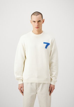 GRAPHIC UNISEX - Jumper - white alyssum