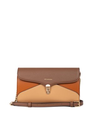 MERLINE - Schoudertas - marron chocolat/multicolore