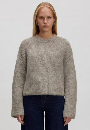 SALOME - Strickpullover - taupe/beige