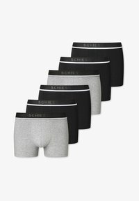 Unselected, schwarz/schwarz/grau melange