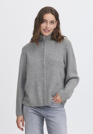 DUCIE CA - Strickjacke - grey melange