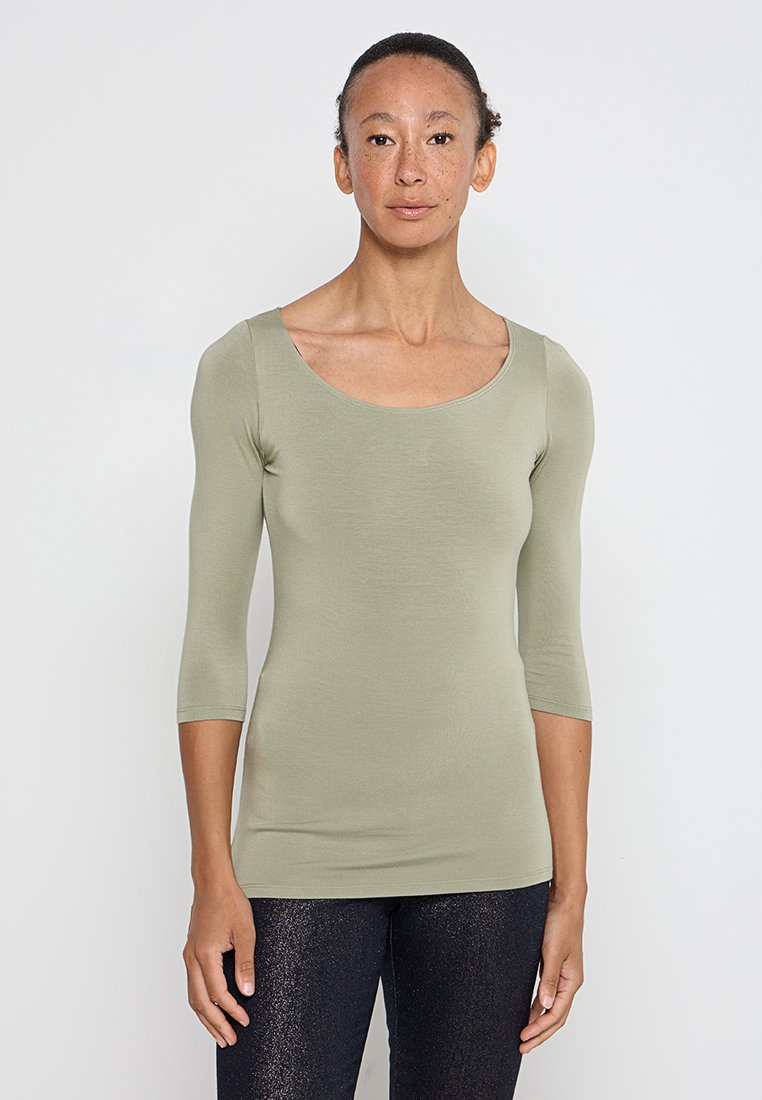 Sarah Pacini Longsleeve lichtgroen